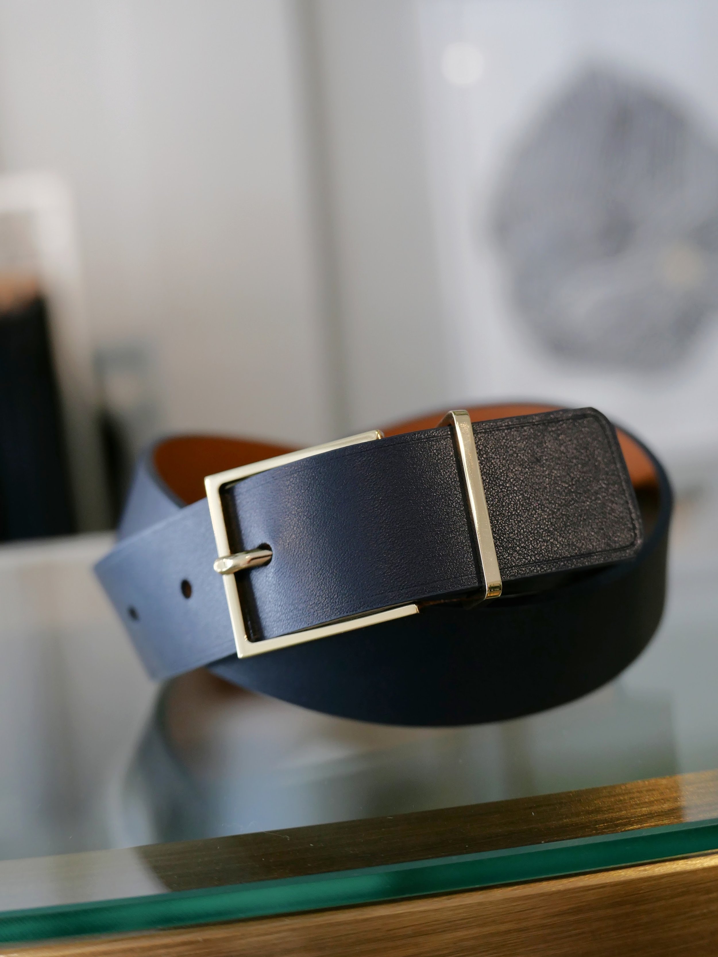MAISON BOINET/メゾンボワネBELT IN NAPPA LEAT MAISON BOINET ベルト 「MAISON BOINET/メゾンボワネ」20MM BELT
