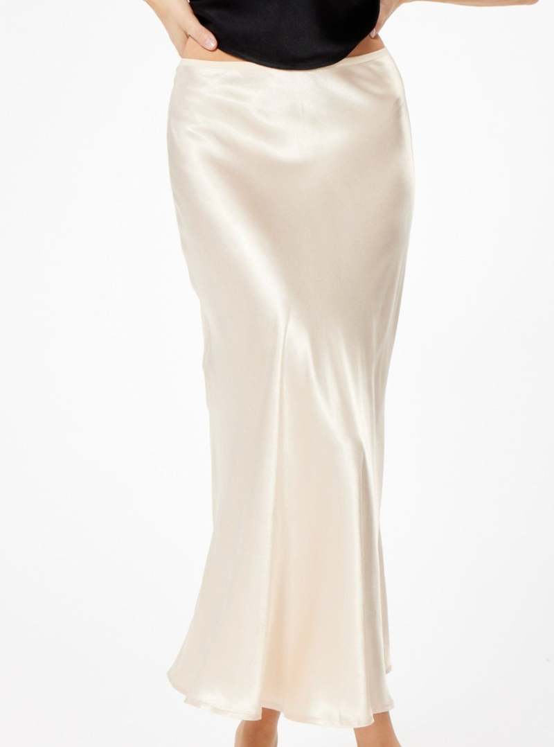 Sophie Rue Pearl Satin Dani Maxi Skirt