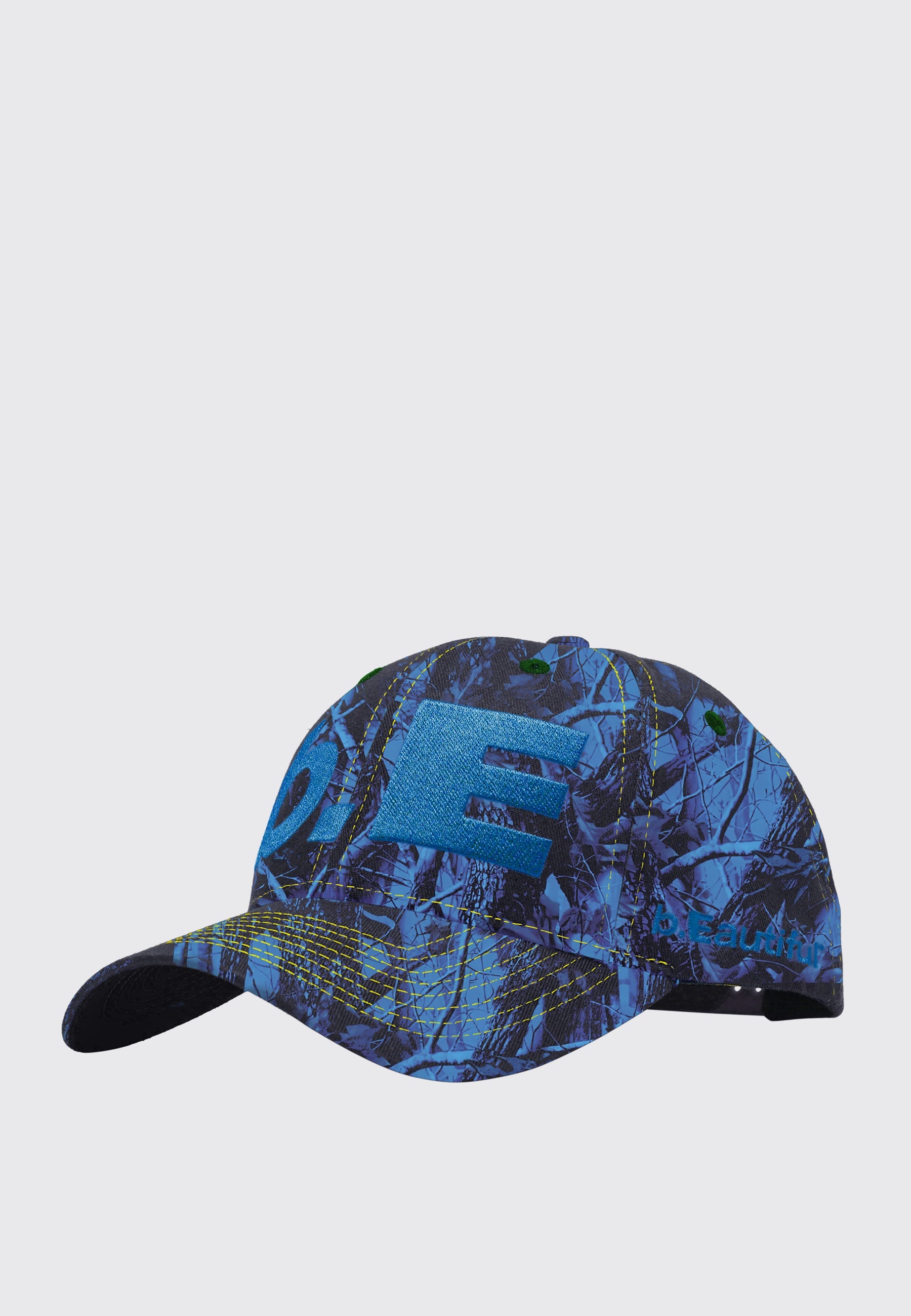 b.eautiful b.E Hat - Blue Camo | Garmentory