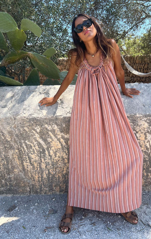 Two Mauve drawstring dress - Mauve/Rose/White | Garmentory Two Mauve drawstring dress - Mauve/Rose/White | Garmentory