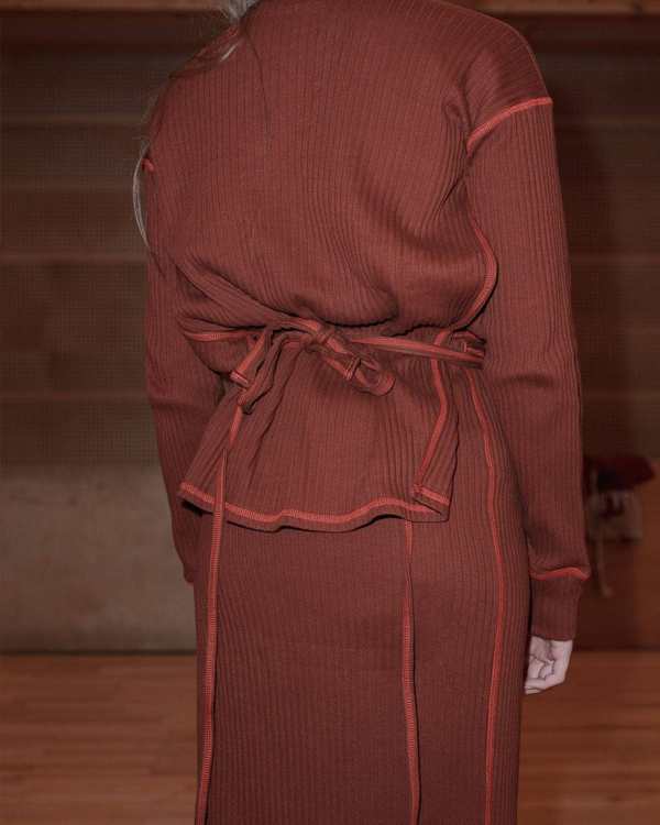 Baserange Brig Skirt - Punica | Garmentory