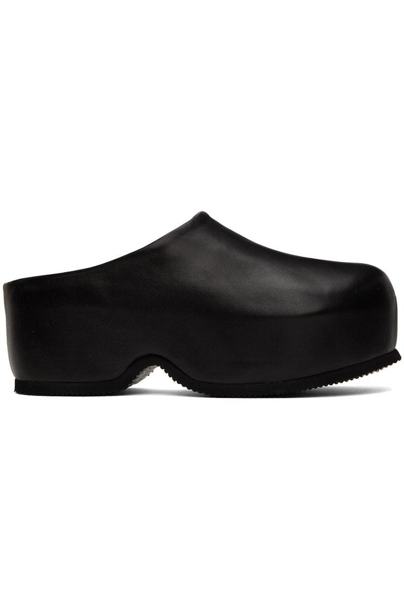 Proenza Schouler Forma Clogs Black Garmentory