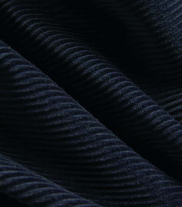 Weekend Max Mara CROPPED CORDS PANT - NAVY