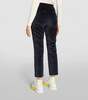 Weekend Max Mara CROPPED CORDS PANT - NAVY - Thumbnail 3
