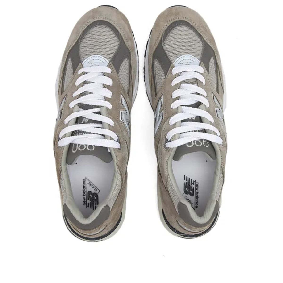 New Balance 990v2 MiUSA Shoes - Grey | Garmentory