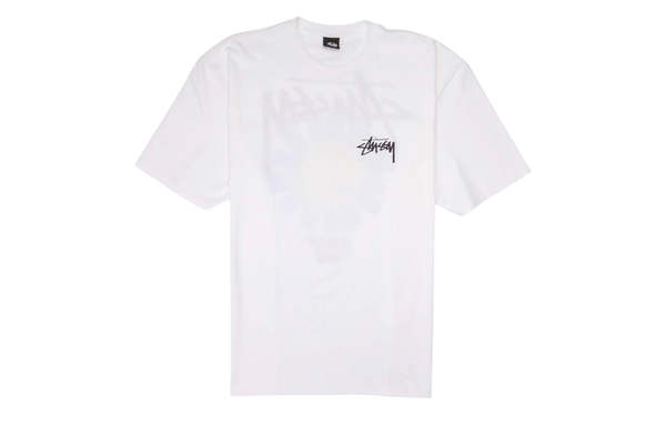 Stussy Increase The Peace Flower Tee Shirt - White | Garmentory
