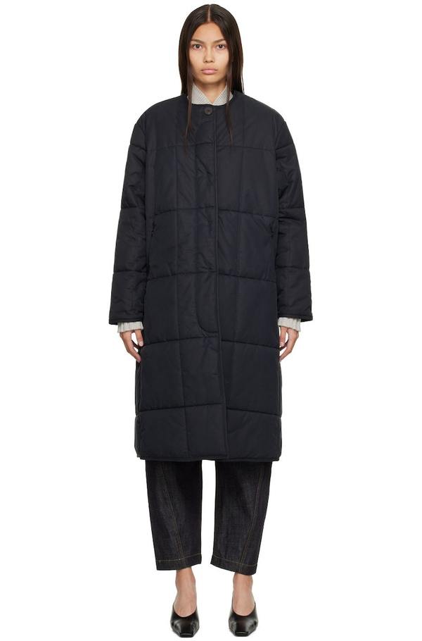 Studio Nicholson Pieper Coat - Navy | Garmentory