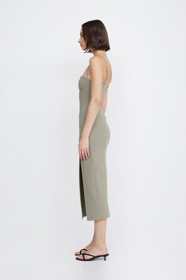 Bec + Bridge Marisol Midi Dress - Silver Sage | Garmentory