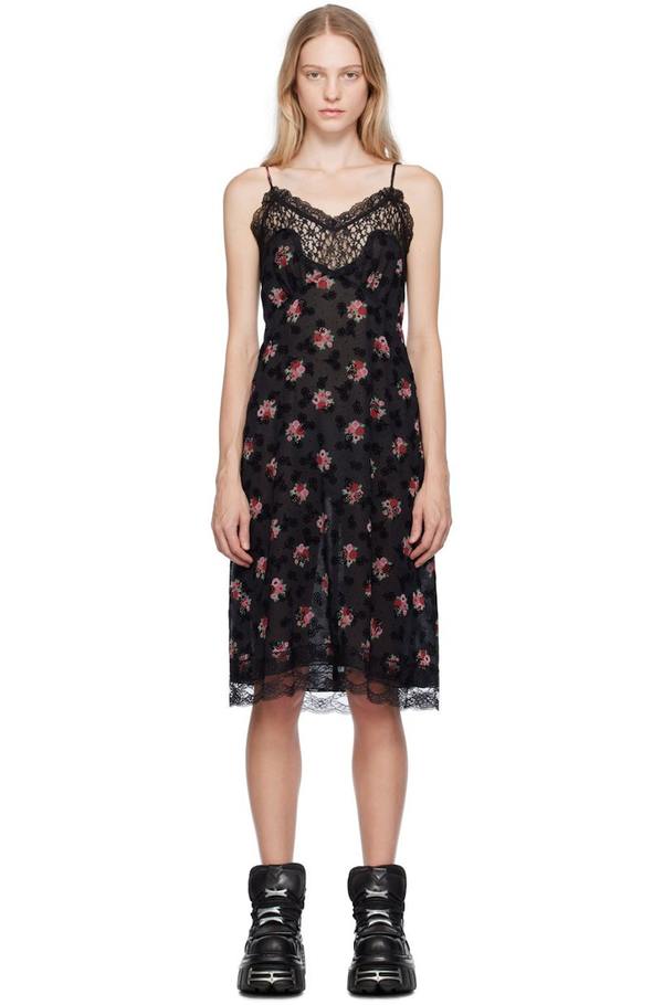 rosie posie midi dress Free People Rosie Posie Midi Dress By In Midnight Combo - 61% Off