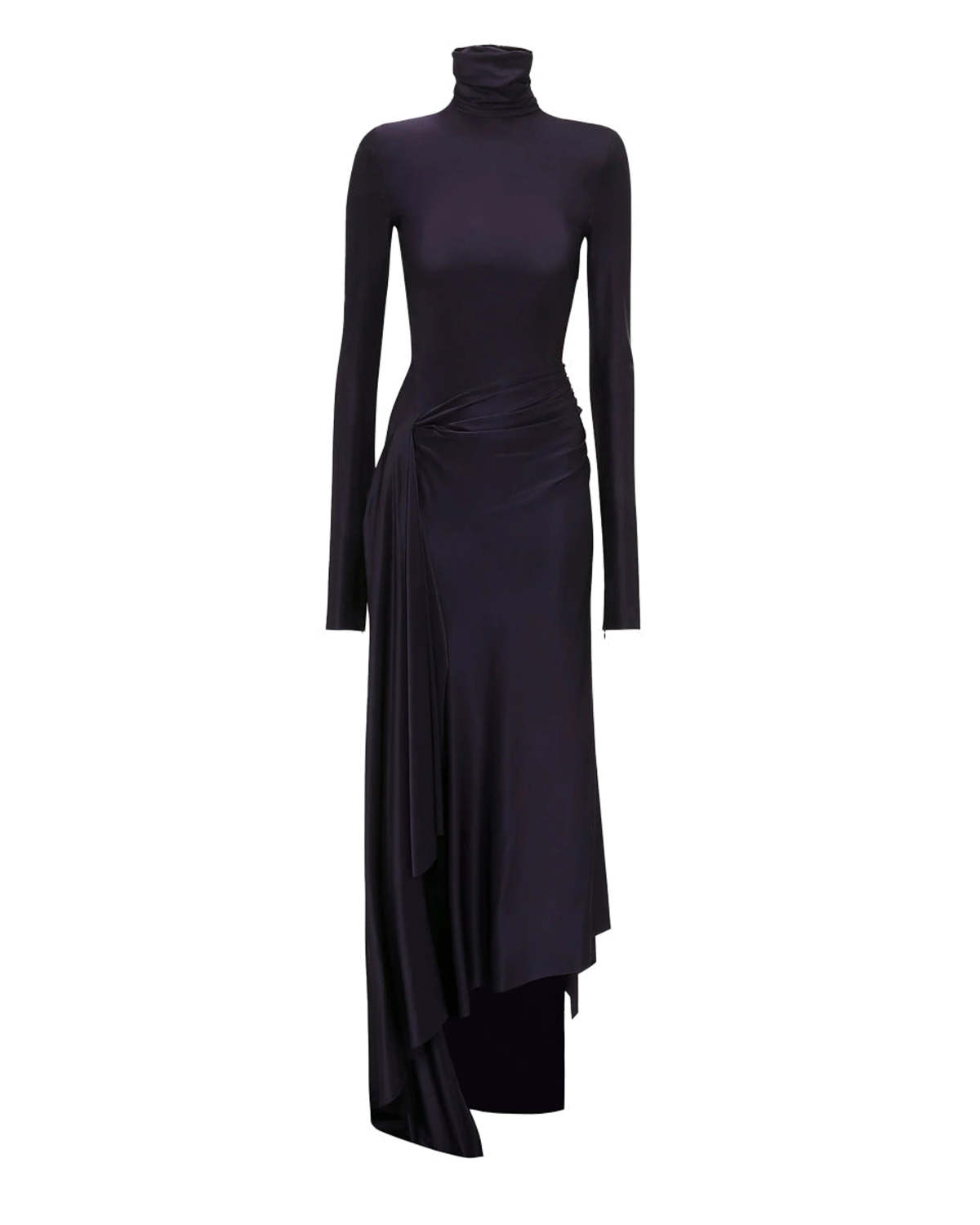 womens denim halter dress Women's Denim Halter Button Down Smocking Maxi Dress main image 1