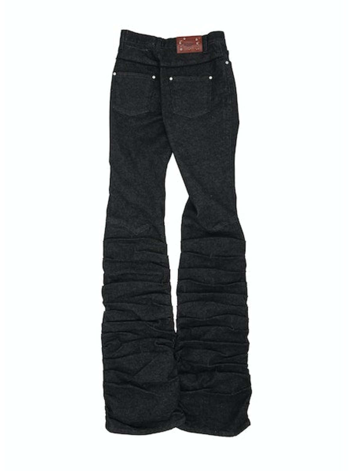 ★ANDERSSON BELL★NEW MARTINA WESTERN BOOTS WRINKLE JEANS New Martina Western Boots Wrinkle Jeans in Matte Black – SVRN