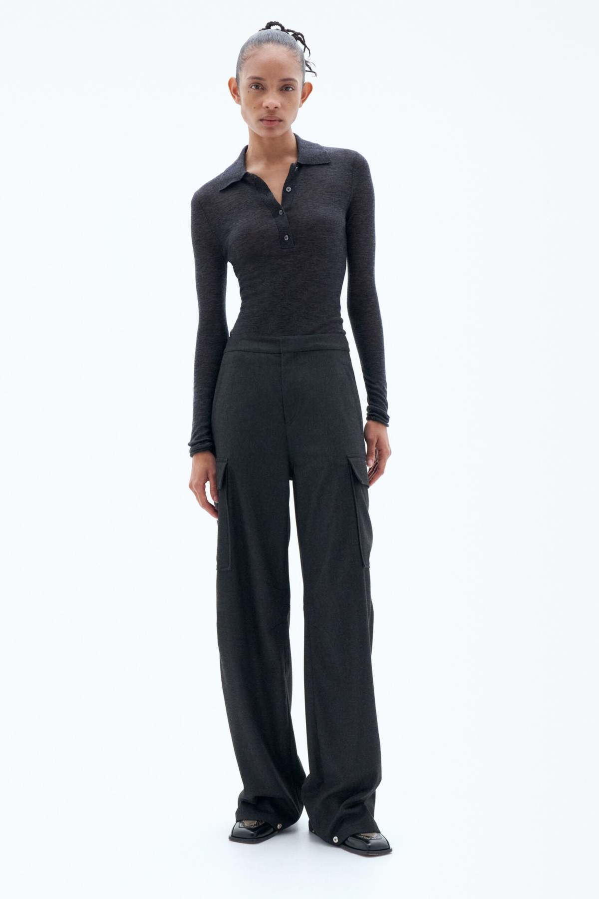Filippa K Flannel Cargo Trousers | Garmentory