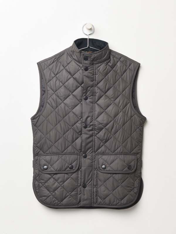 Barbour Lowerdale Gilet - Charcoal | Garmentory