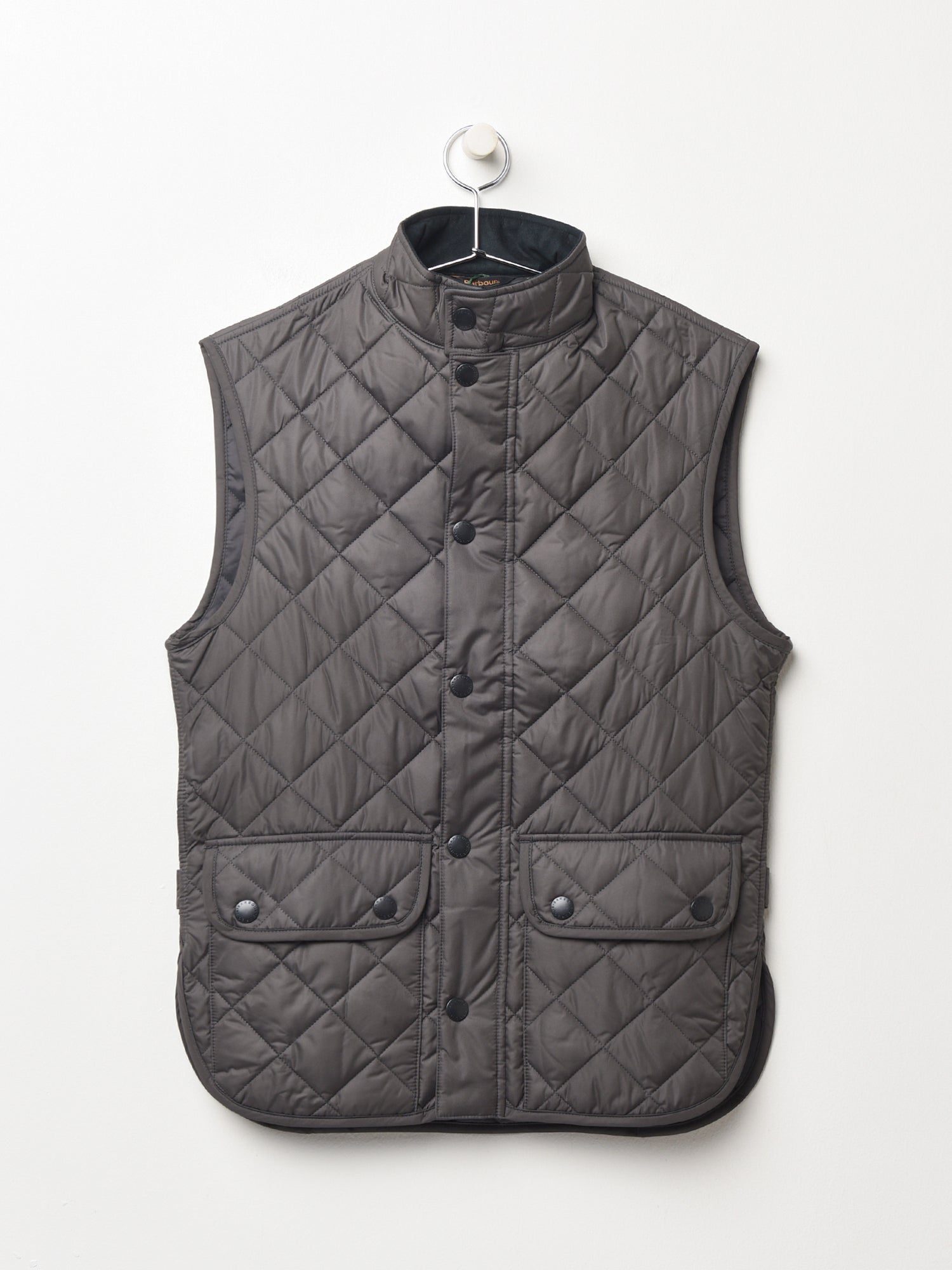 Barbour Lowerdale Gilet - Charcoal | Garmentory