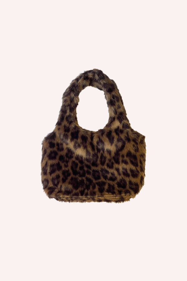 Anna Sui Leopard Mini Bag - Brown Multi
