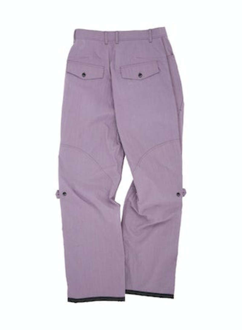 【ANDERSSON BELL】CRACK NYLON INSIDE-OUT TROUSER / Purple ANDERSSON BELL Crack Nylon Inside-Out Trouser - Purple