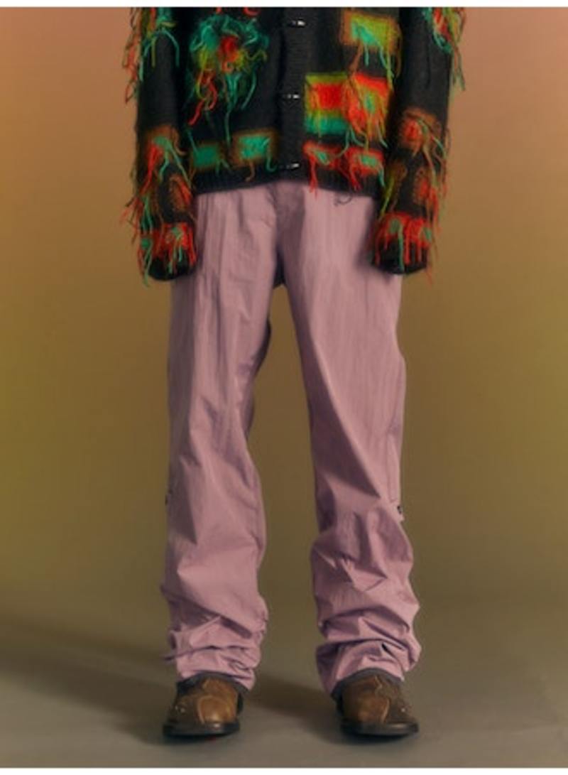 【ANDERSSON BELL】CRACK NYLON INSIDE-OUT TROUSER / Purple ANDERSSON BELL Crack Nylon Inside-Out Trouser - Purple