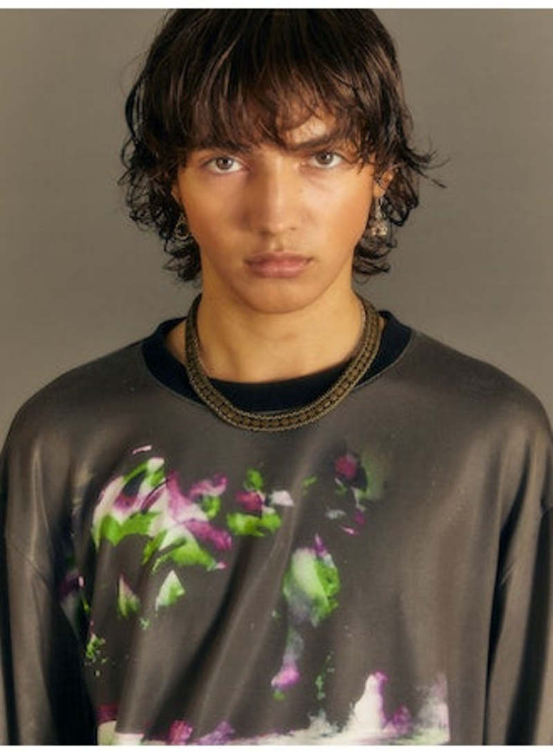 【ANDERSSON BELL】LINYCIUS JERSEY L/S / Black ANDERSSON BELL Linycius Jersey Long Sleeve - Black Multi