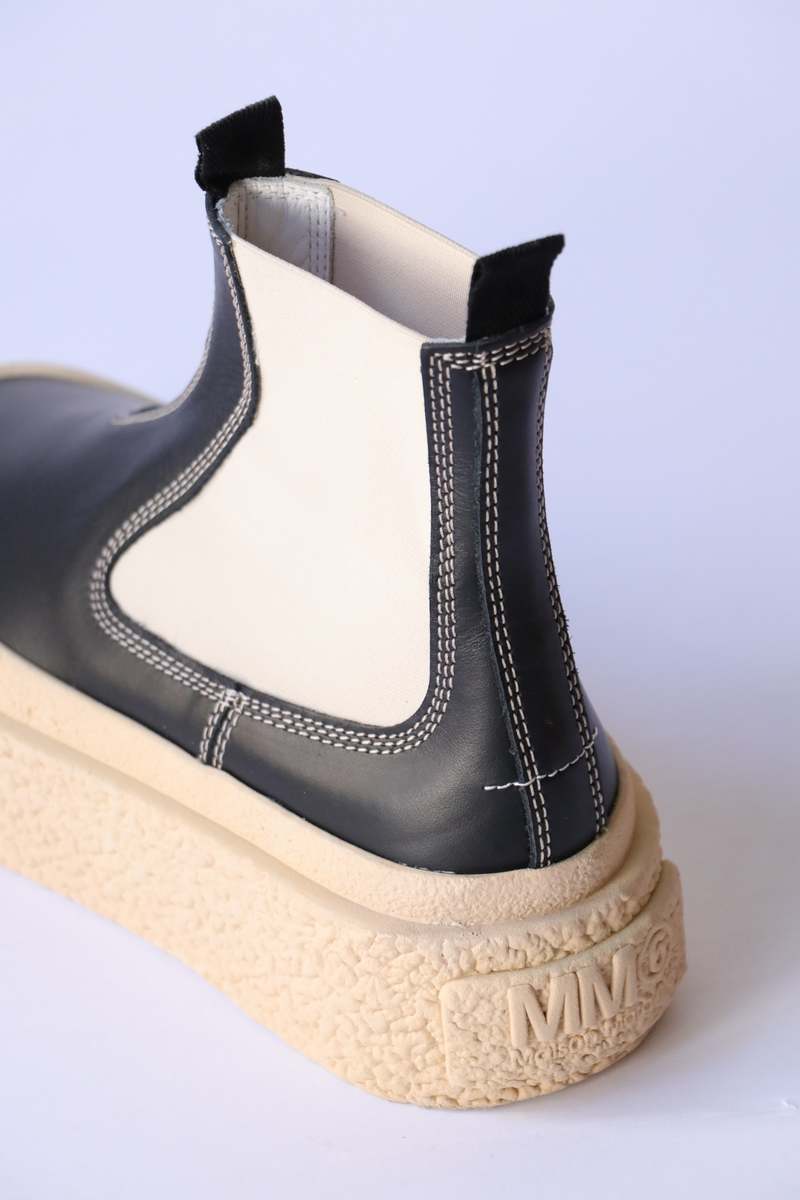 MM6 MAISON MARGIELA 国内買付 Ankle boot MM6 Maison Margiela Anatomic 45mm Ankle Boots | Black