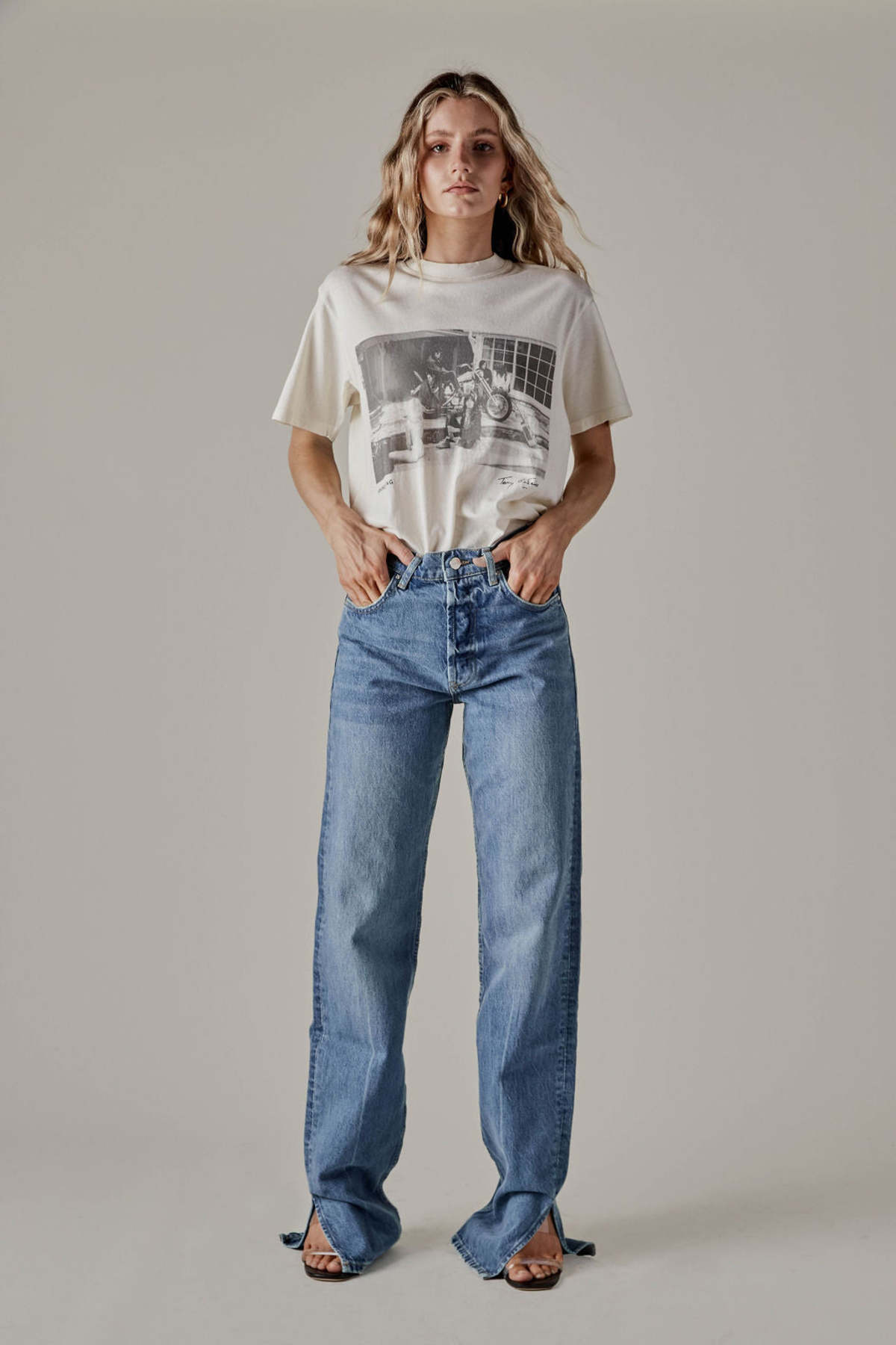 ANINE BING ROLLING STONES LILI TEE - White | Garmentory