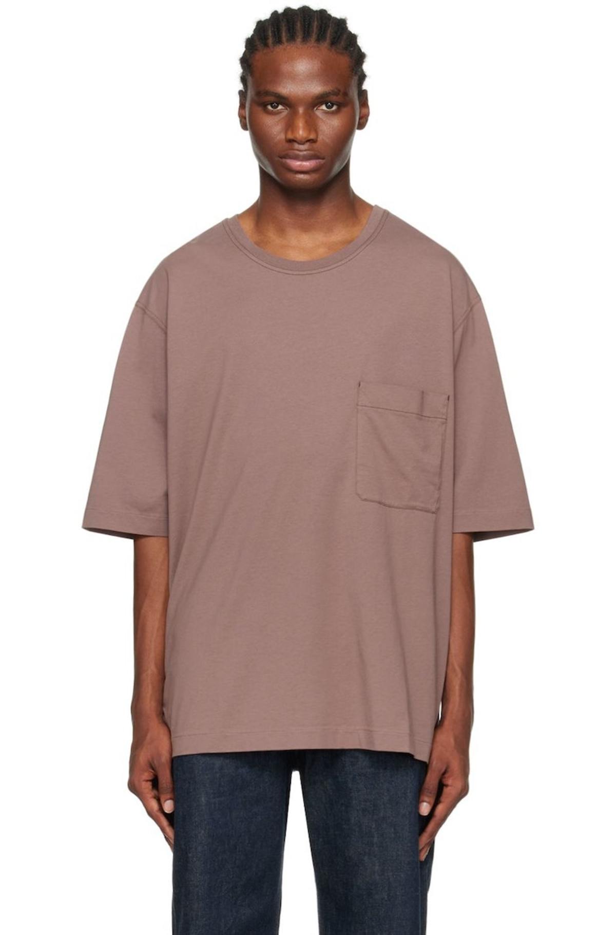 LEMAIRE Chest patch pocket Tシャツ TO1382-LJ1010-BG206-Lemaire-t-