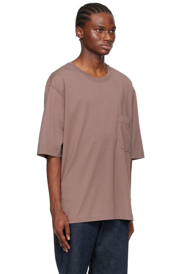 M新品未使用LEMAIRE ルメールL/S PATCH POCKET Tシャツ Lemaire Patch Pocket T-Shirt - Taupe | Garmentory