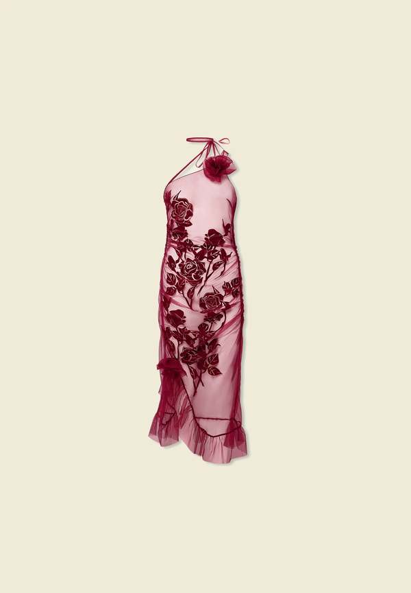 House of Sunny La Belle Dress - Rouge | Garmentory