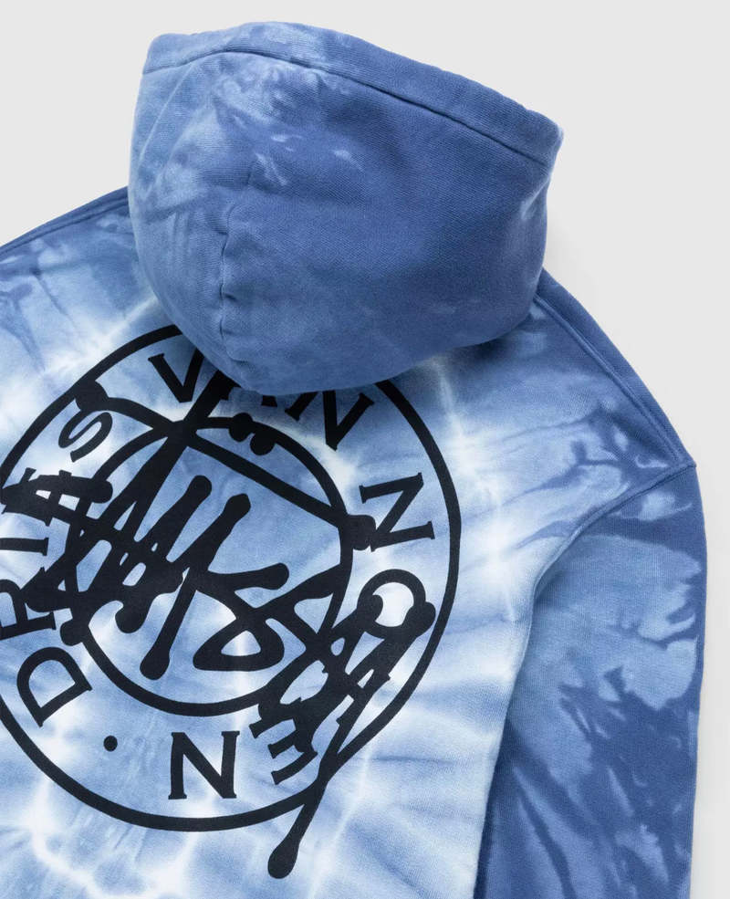 ★人気★【STUSSY】★Stussy x Dries Van Noten Tie Dye Hoodi.e Stüssy x Dries van Noten – Tie Dye Logo Hoodie