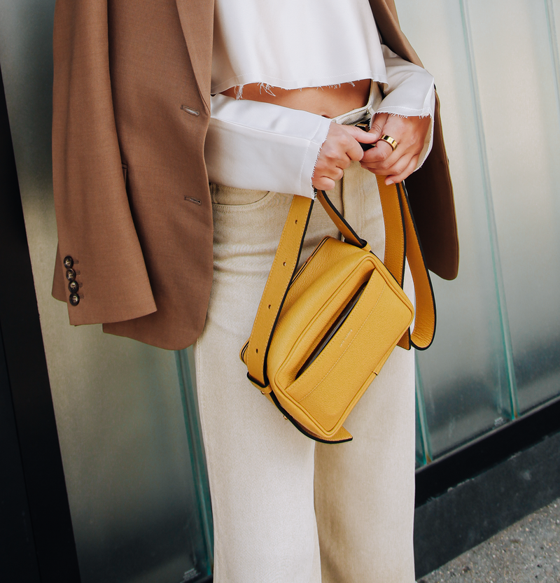 LUTZ MORRIS Maya Bag Dijon on Garmentory