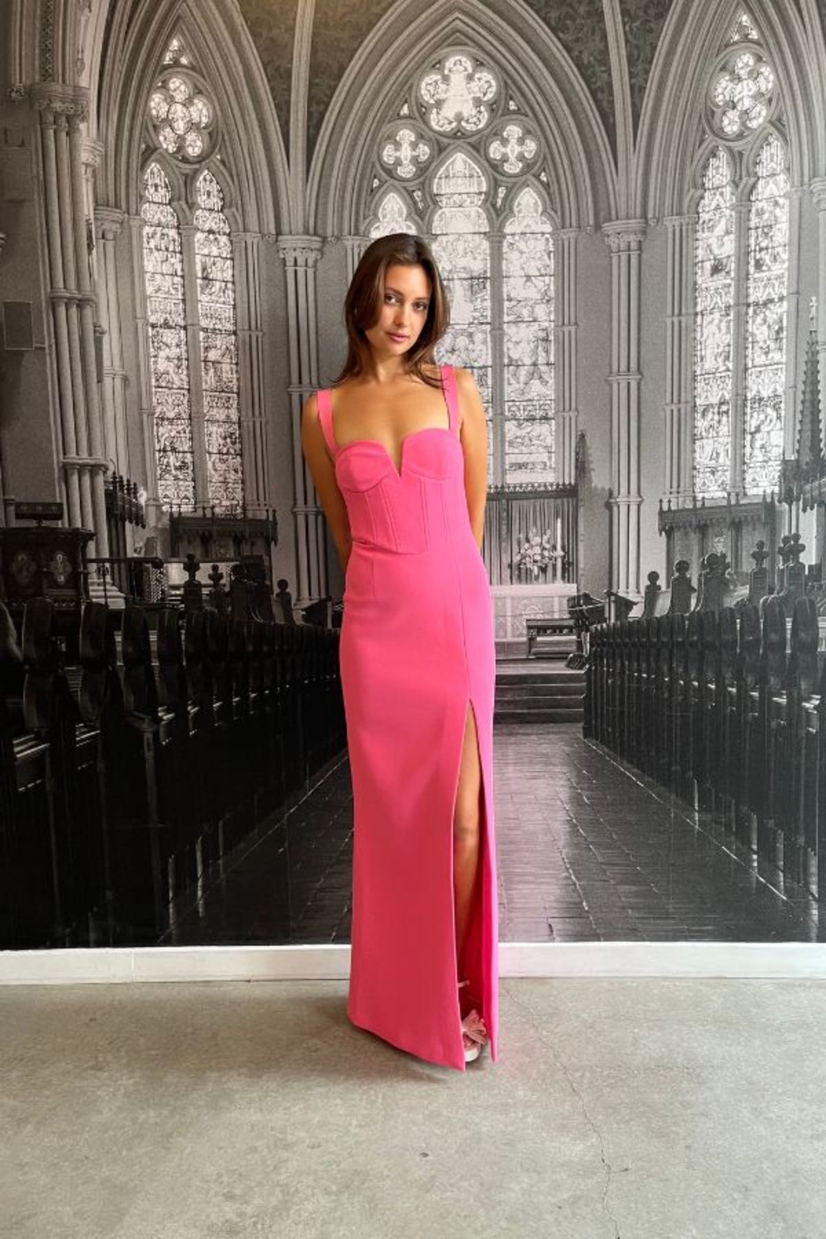 REBECCA VALLANCE Marie Gown - Pink | Garmentory