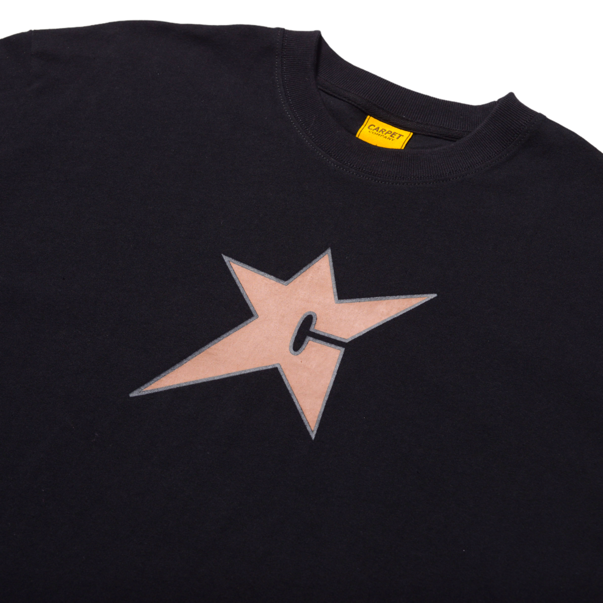 Carpet Company C Star Tee - Black | Garmentory