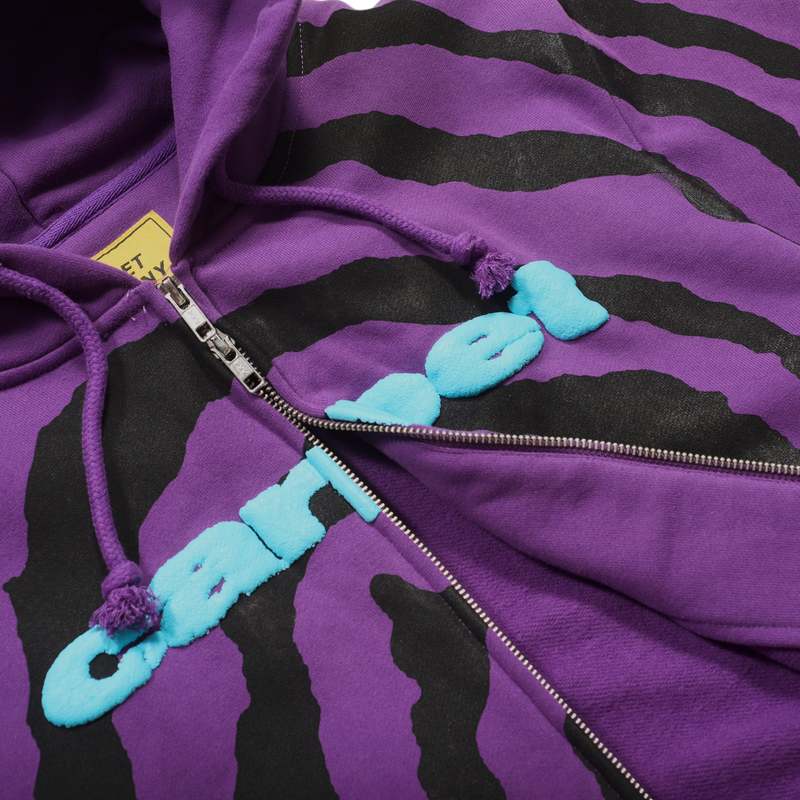 Carpet Company Spiral Zip Up - Purple | Garmentory