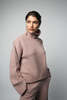 Santicler Cio Dropped Shoulder Cashmere Pullover - Mauve - Thumbnail 1