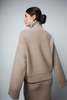 Santicler Cio Sequin Cashmere Turtleneck Sweater - Fawn Sparkle - Thumbnail 4
