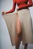 Santicler MILA CASHMERE WRAP SKIRT - SAND - Thumbnail 3