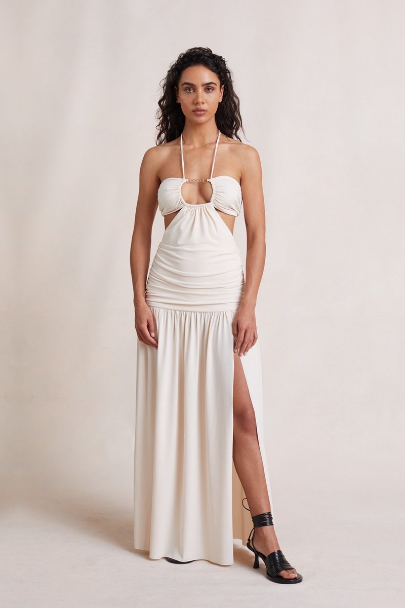 knee length dresses for ladies Adaline Tiered Maxi Dress – VICI main image 1