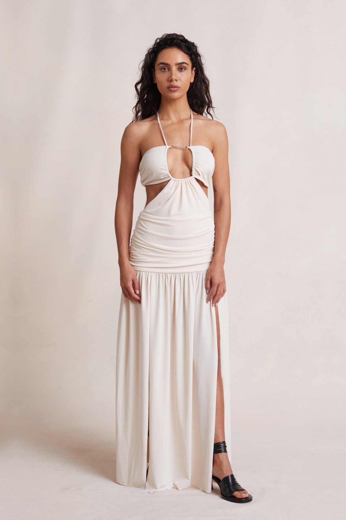 bias cut maxi dress Amore Bias Cut Maxi Dress