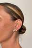 Annika Inez Cravat Studs - Silver - Thumbnail 1