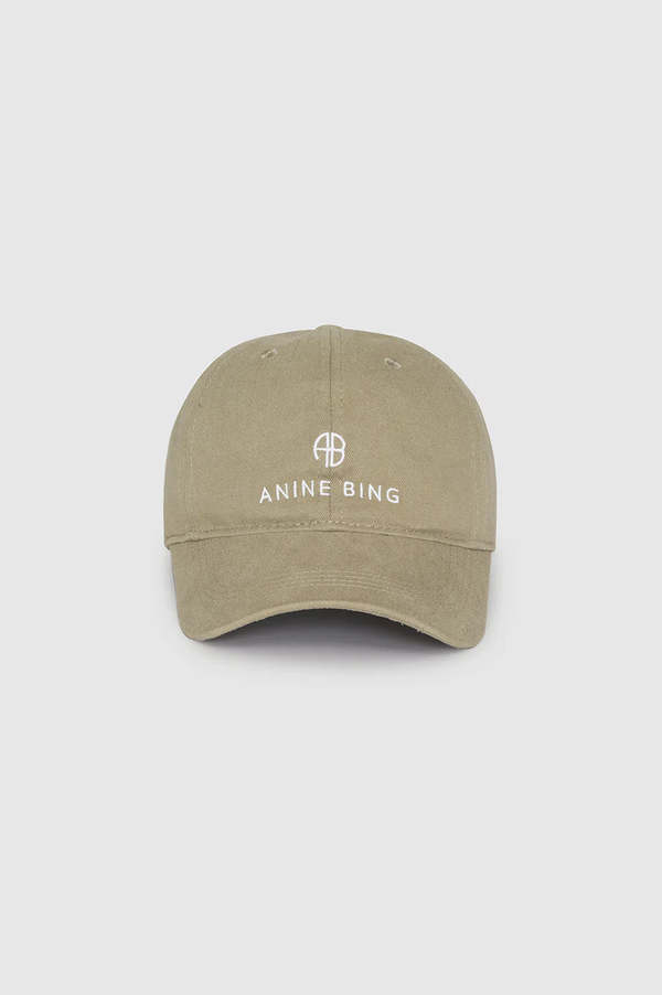 Anine Bing Jeremy Baseball Cap - Green Khaki | Garmentory display picture 3