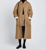 Proenza Schouler Melton Reversible Coat - Camel/White - Thumbnail 3