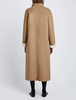 Proenza Schouler Melton Reversible Coat - Camel/White - Thumbnail 5