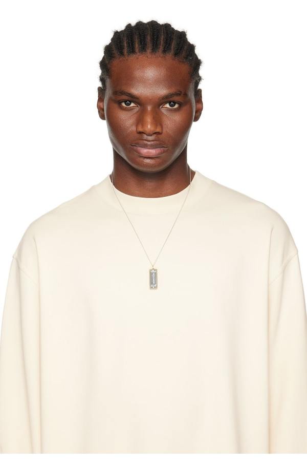 Lemaire Hohner Edition Harmonica Necklace - Silver | Garmentory