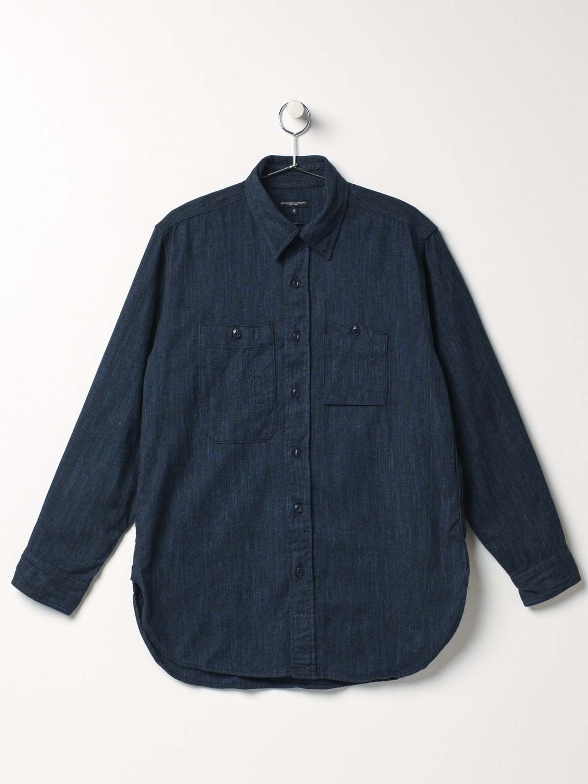 トップス EG 22FW WorkShirt Melange Cotton Flannel Engineered-Garments-Cotton-