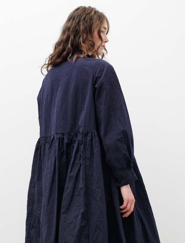 Casey Casey Ethal LS Dress - Navy | Garmentory