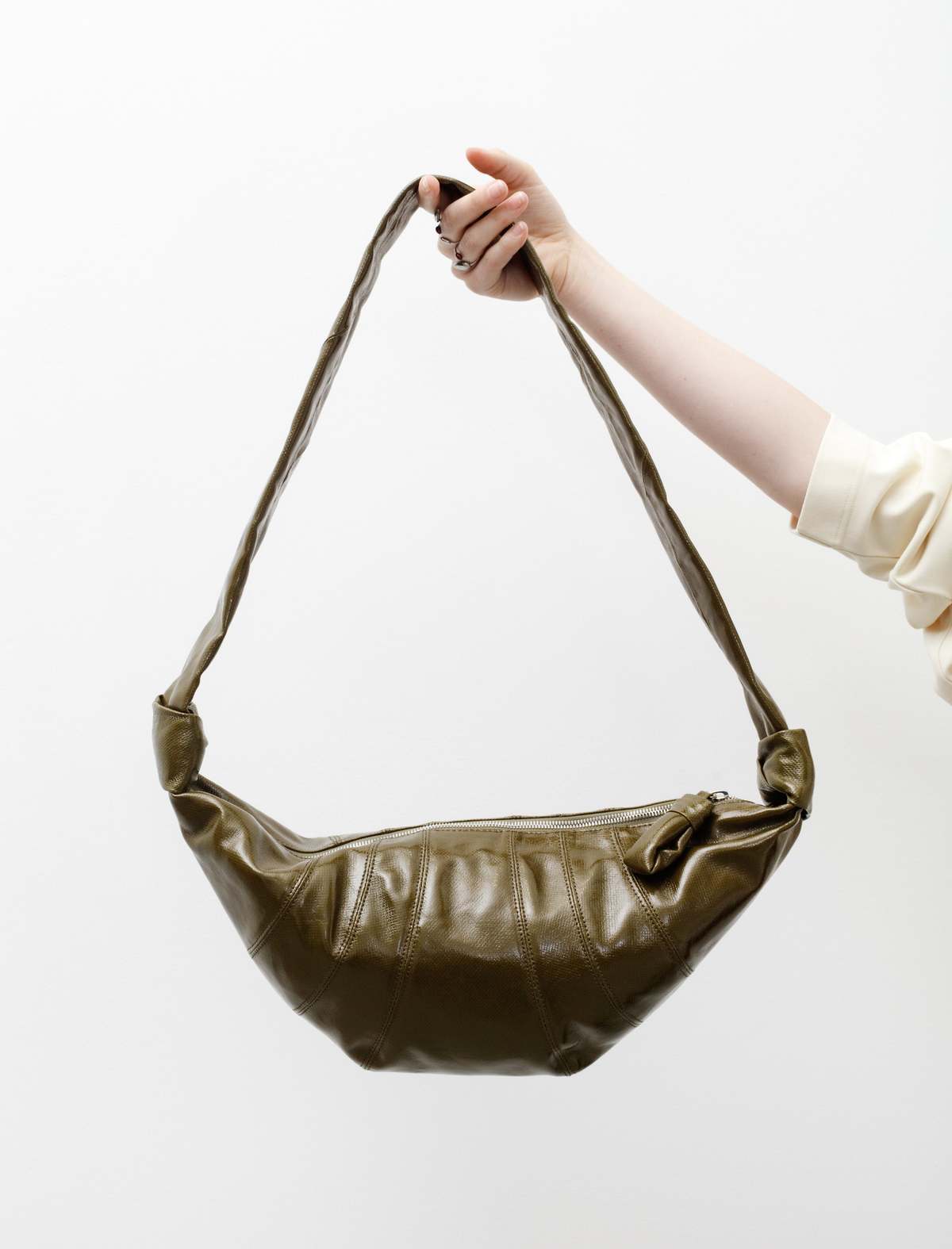 Lemaire Medium Croissant Bag - Pistachio | Garmentory