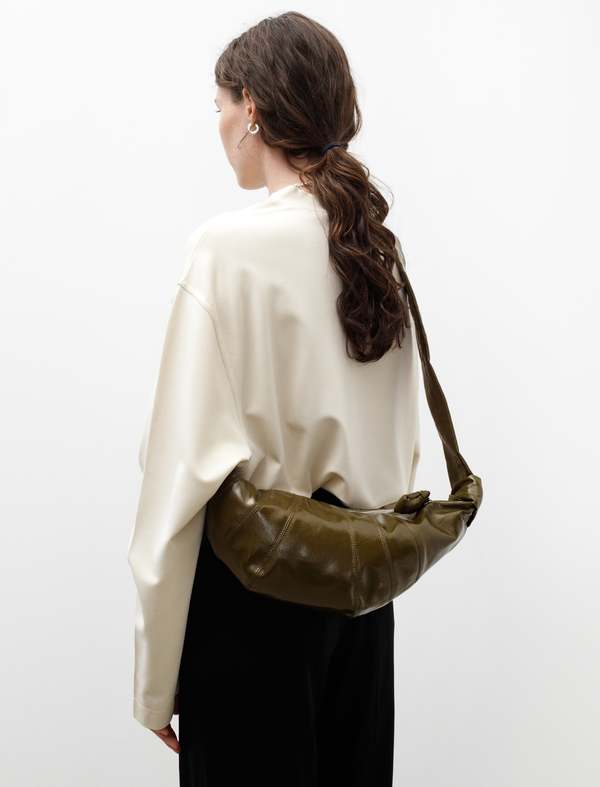 Lemaire Medium Croissant Bag - Pistachio | Garmentory