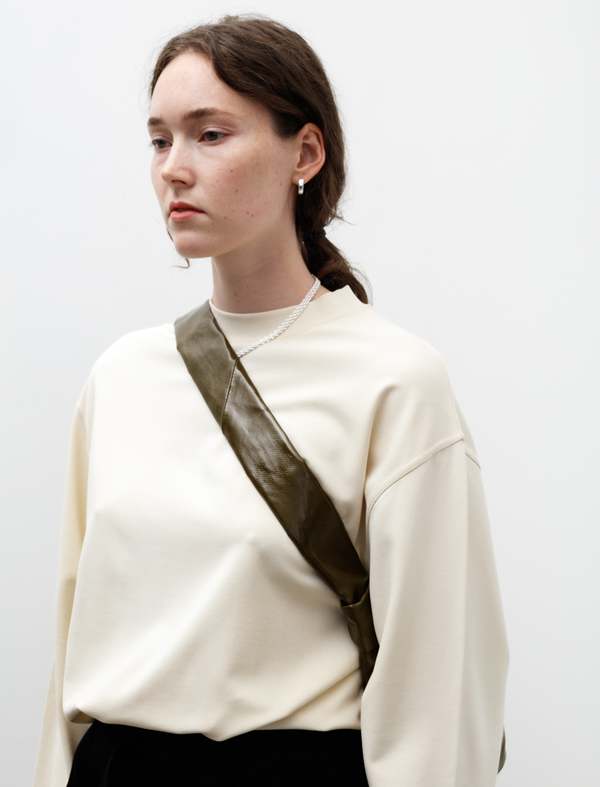 Lemaire Medium Croissant Bag - Pistachio | Garmentory