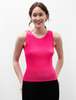 Pleats Please by Issey Miyake Mist Tank Top - Bright Pink - Thumbnail 1
