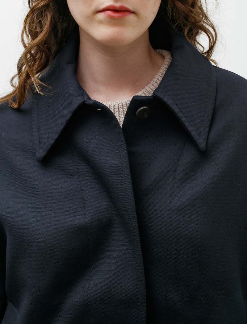STUDIO NICHOLSON｜JACKETS (RUKWA JACKET DARKEST NAVY (12 Studio Nicholson Rukwa Utility Jacket - Darkest Navy
