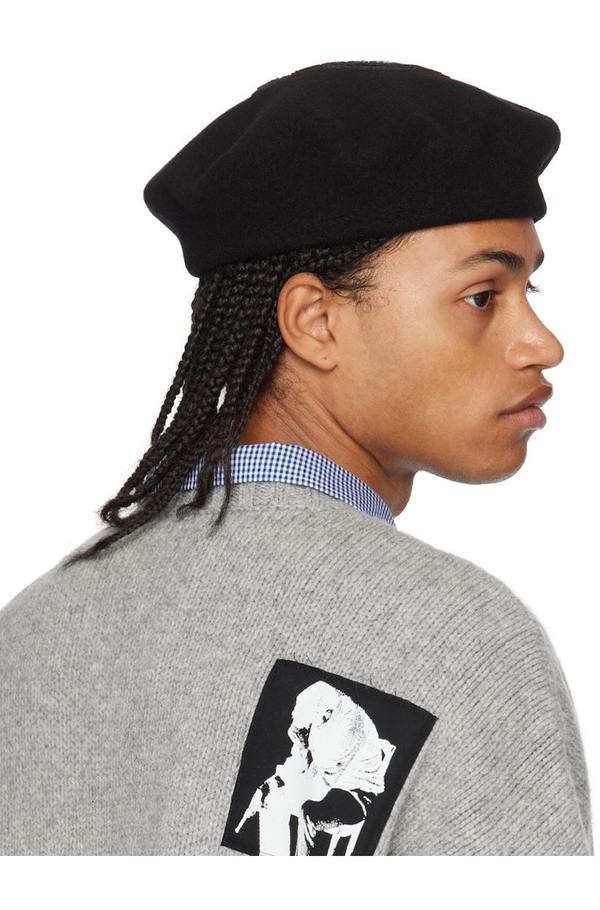 Undercover Rose Beret - Black | Garmentory